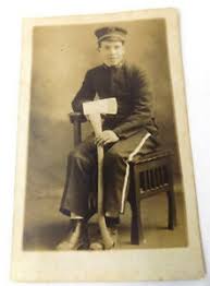 Do postcards need return addresses? Real Photo Postcard Young Woodman Of World Poses In Uniform W Axe 1907 1920 S Ebay