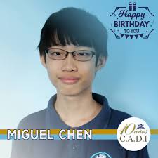 Hoy es un día especial! Cumplen años María Vergara de pre-kínder y Miguel  Chen de VII grado. Felicidades por este año más de vida, por este nuevo  comienzo y por los nuevos