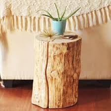 Diy Natural Tree Stump Side Table Justinecelina Diy Side Table Tree Stump Side Table Diy End Tables