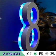 This is not a complete collection, many other fonts. Light Up House Numbers Ideas On Foter