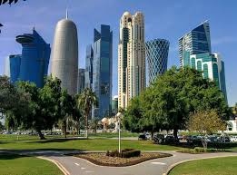 Week 4 If We Can Have Green Spaces In Desert Cities Then Why Can T We Build Green Spaces In Other Cities With Better Weathe In 2020 West Bay Better Weather Qatar Doha