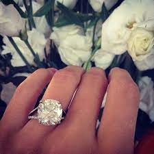 75 Engagement Rings Massive Enough To Ice Skate On Big Engagement Rings Engagement Ring Inspiration Engagement Rings