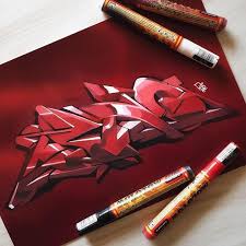 Asno With A 3d Sketch Using Molotow Markers Available At Our Shop Graffiti Wildstyle Graffiti Drawing Graffiti Art