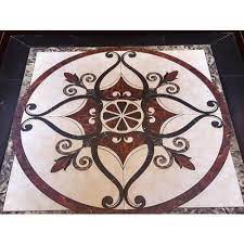 12 x 12 porcelain mosaic small square chips with floral print pattern. Flower Design Tile à¤¡ à¤œ à¤‡à¤¨à¤° à¤«à¤° à¤¶ à¤• à¤Ÿ à¤‡à¤² Gk Industries Coimbatore Id 5376500733
