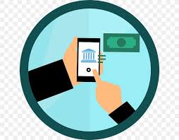 (in situations where the customer's bank is different from the merchant's bank, financial institutions called 'clearing houses' are involved to facilitate the transfer of funds between the banks. Electronic Funds Transfer Online Banking Payment Money Png 640x640px Electronic Funds Transfer Art Bank Bank Account