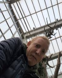 The moment after Elizabeth the blue-billed curassow from the  @national_aviary kissed me