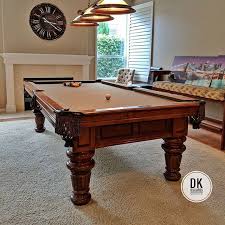 Finished Recushioning And Refelting This 8ft Golden West Taupe Felt Billiards Dkbilliards Playpool Mancave Gameroo Play Pool Man Cave Home Bar Billiards
