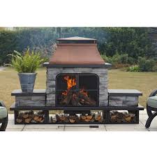 Canora Grey Quillen Steel Wood Burning Outdoor Fireplace Reviews Wayfair Outdoor Wood Burning Fireplace Backyard Fireplace Outdoor Fireplace