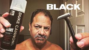 Mustache Makeover: Gillette Black Budget Beauty twin blade chromium  disposable — average guy tested