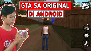 The first game was only for game consoles, and later on june 7, 2005 it also the game immediately caught the fancy of millions of gamers around the world. Cara Download Dan Instal Gta Sa Original Di Android Youtube