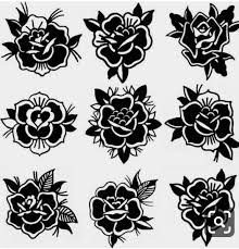 Pin By Chelsea On Me Gusta Cel Traditional Tattoo Flowers Black Rose Tattoos Traditional Tattoo Drawings