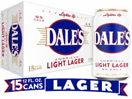 Oskar Blues Dale's American Light Lager, 15 cans