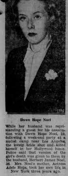 Dawn Hope Noel (1919-1939)