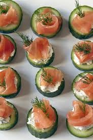 Cucumber Cups With Dill Cream And Smoked Salmon Recipe Cucumber Cups Smoked Salmon Recipes Smoked Salmon