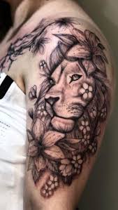 Line drawing tattoos lion illustration drawing tattoos line drawings. Lion Tattoos What S Their Meaning Plus Cool Examples