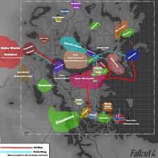 If you want that map as a physical item, pay attention. Fallout 4 Raider Relations Map Redux Gaming Post Fallout 4 Nuka World Fallout Raider Fallout 4 Settlement Ideas