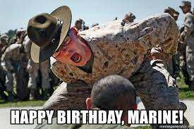 Happy Birthday Marine Happy Birthday Marine Meme Generator