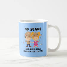 Mit der petersilienhochzeit kommt die womöglich verflogene würze zurück in die ehe. 49 Hochzeitstag Geschenk Fur Ihn Kaffeetasse Zazzle De