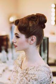 Elegant 1950 S Fashion For The Modern Bride Love My Dress Uk Wedding Blog Wedding Directory Retro Wedding Hair Bridal Hair Wedding Hairstyles