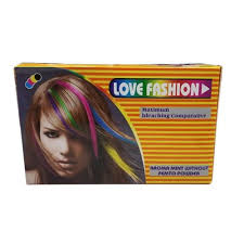 love fashion hair dye colour