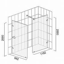 Begehbare Dusche Masse Begehbare Dusche Raumgestaltung Dusche