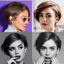 Lily collins chopped her hair even shorter! Pin By Charleigh Smith On Coiffures Short Hair Styles Thick Hair Styles Short Hairstyles For Thick Hair