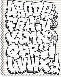 Urban street art style graffiti stencil art design element. Big Graffiti Letters Graffiti Alphabet Styles Graffiti Lettering Graffiti Alphabet
