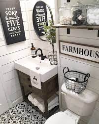 110 Best Farmhouse Bathroom Decor Ideas 17 Farmhouse Bathroom Decor Farmhouse Master Bathroom Bathroom Decor