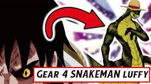 One piece x powerpuff girls: Keren Bangkitnya Gear 4 Snakeman Luffy Cp 894 One Piece Youtube