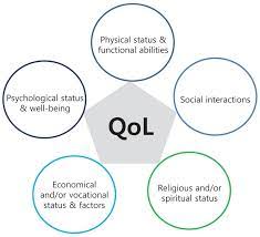 Five Domains In A Conceptual Definition Of Quality Of Life Qol 4 5 Download Scientific Diagram