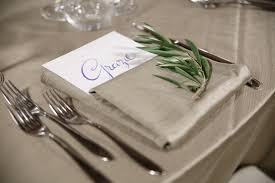 Come realizzare da soli dei semplici ma originali segnaposto per ristorante il giorno del matrimonio. Come Organizzare Un Matrimonio A Tema Ulivo La Wedding In Tasca