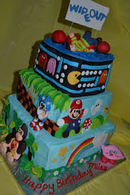It is made by the princess herself according to toad as well as the ribbon on the side of the cake. Video Game Favorites Wipeout Pacman Super Mario Donkey Kong Sonic Kirby Cakecentral Com