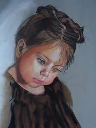 Hi folks, hope everyone is well 🥰 here's a portrait I just did of a  beautiful girl called Polly in Pastels x