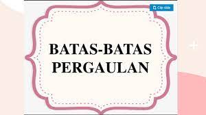 Ini didasarkan kepada kaedah sadd. Pendidikan Islam Pendidikan Khas Tingkatan 2 Batasan Pergaulan Dalam Islam Youtube