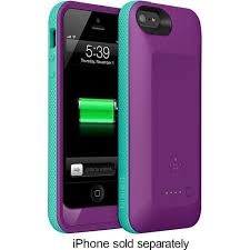 Best Buy Belkin Grip Power Battery Case For Apple Iphone 5 And 5s Purple Teal F8w292ttc03 Iphone Cases Iphone Battery Cases