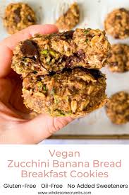 Mar 03, 2021 · classic zucchini bread think of this as the ultimate use it up recipe—an easy way to turn a spare zuke or two into a snackably sweet anytime treat. Vegan Zucchini Banana Bread Breakfast Cookies Gf Oil Free Wholesome Crumbs