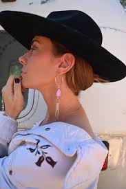 Titanium Agate Sterling Silver Dangle Earrings-unique Gemstone  Earrings-aesthetic Earrings-bridesmaid Jewelry-girlfriend Gift-hoop  Earrings