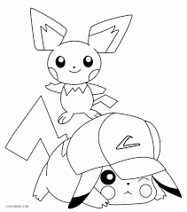 The page features one of the most loved anime characters: Pikachu Coloring Pages Cool2bkids