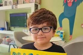 Boy told he had a bug before being diagnosed with six brain tumours by the  age of 7