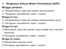 Try the suggestions below or type a new query above. Mata Kuliah Kewirausahaan Ppt Download