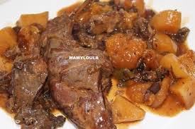 Lapin Aux Abricots Et A La Creme De Cassis Recette Recette Lapin Recette Recette De Plat