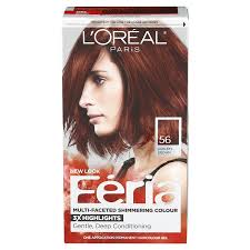 If you think that brown is just one shade, get ready to be amazed. L Oreal Paris Feria Multi Faceted Shimmering Color 56 Auburn Brown 1 Kt Permanent Hair Color Meijer Grocery Pharmacy Home More