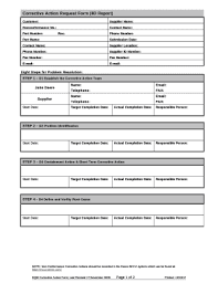 Maybe you would like to learn more about one of these? 8d Report Pdf Doc Template Pdffiller