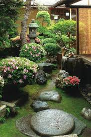 While japanese gardens initially started off by borrowing largely from the chinese model, over several hundred years they evolved their own picture perfect japanese garden with stone pathway. Japanese Garden Ideas And Tips Small Japanese Garden Japanese Garden Design Japanese Garden