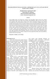 Analisis novel periode balai pustaka secara sinkronik dari segi tema, tokoh, dan latar/setting tugas mata kuliah sastra indonesia modern dianalisis 2012. Pdf Analisis Struktur Dalam Novel Seperti Hujan Yang Jatuh Ke Bumi Karya Boy Candra