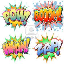 A Selection Of Comic Book Illustrations Pow Boom Wham Zap Comic Books Illustration Book Illustration Art Pop Art Wallpaper