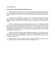 Menjaga kebersihan merupakan satu amalan yang penting dalam kehidupan kita. Cara Cara Menjaga Kebersihan Kawasan Rumah Pdf