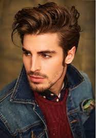 Natural Brown Mens Hairstyles Thick Hair Long Hair Styles Men Red Hair Men