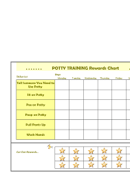 The following printable reward charts and reward chart templates are for personal or educational use only, and may not be placed on the internet, resold, etc. Potty Training Reward Chart By Mommy Track D