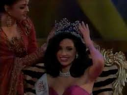 How did aishwarya rai introduce herself at miss world 1994 pageant? Miss World 1995 Farewell Walk And Crowning Moment Youtube